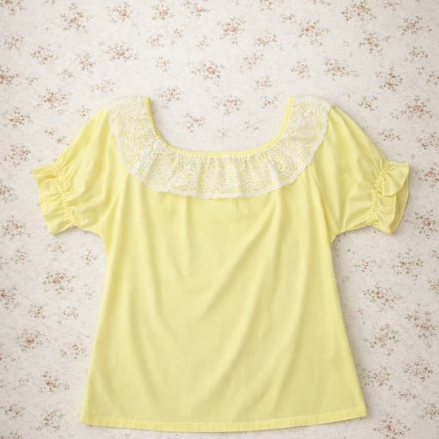 빈티지 블라우스