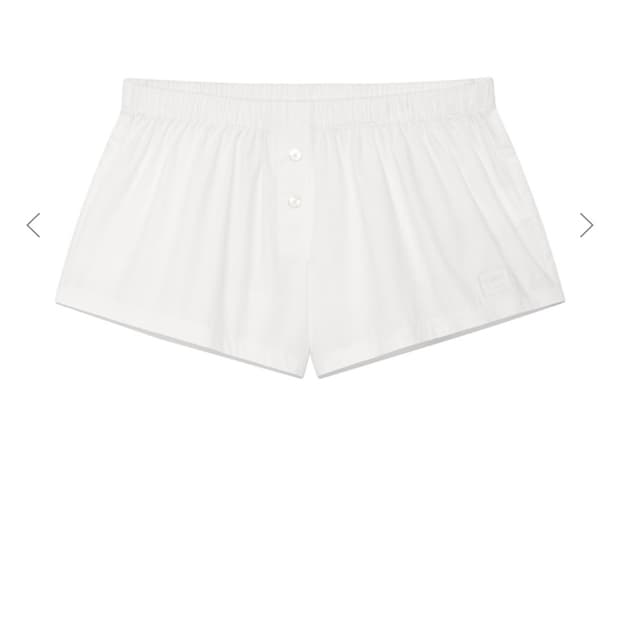 (새상품) 글로니 G CLASSIC MICRO SHORTS 화이트 판매