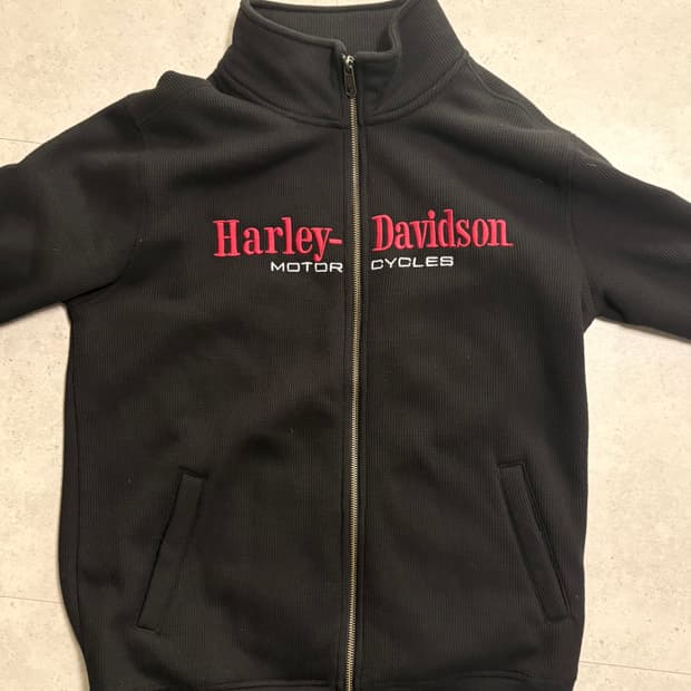 할리데이비슨 니트 집업