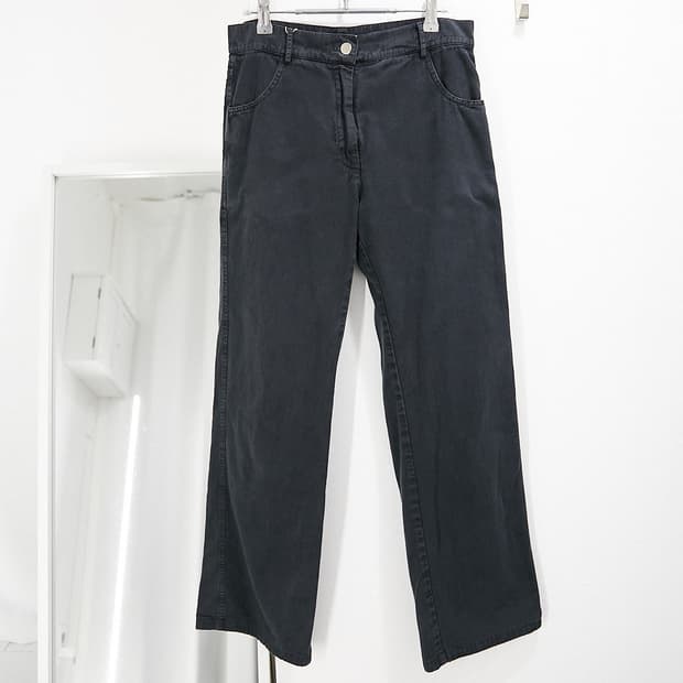 Washed Cotton Pants