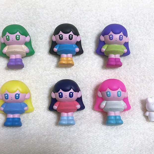 모뇨걸 가챠 피규어 풀세트 