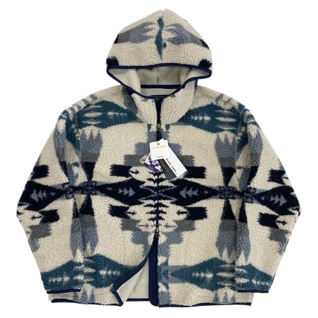 펜들턴 네이티브 페턴 보아 플리스 자켓