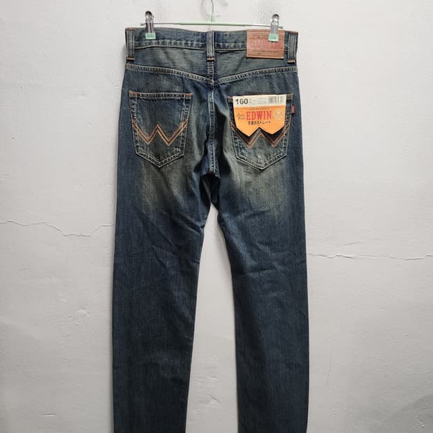 (새상품) 에드윈 JPN 워싱 데님 청바지 