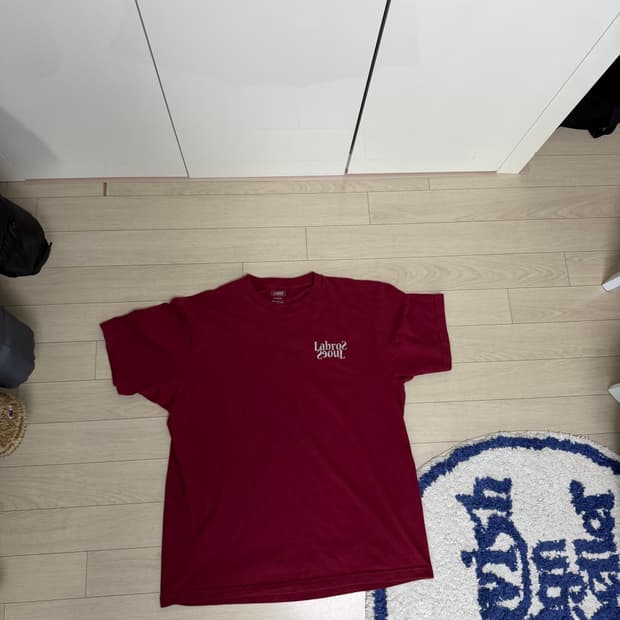 라브로스 반팔티 버건디 XL사이즈