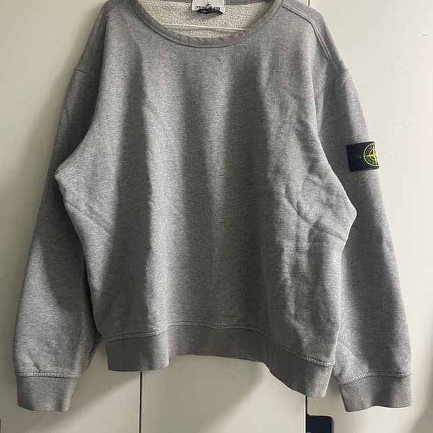 스톤아일랜드 스웻셔츠 그레이 2XL