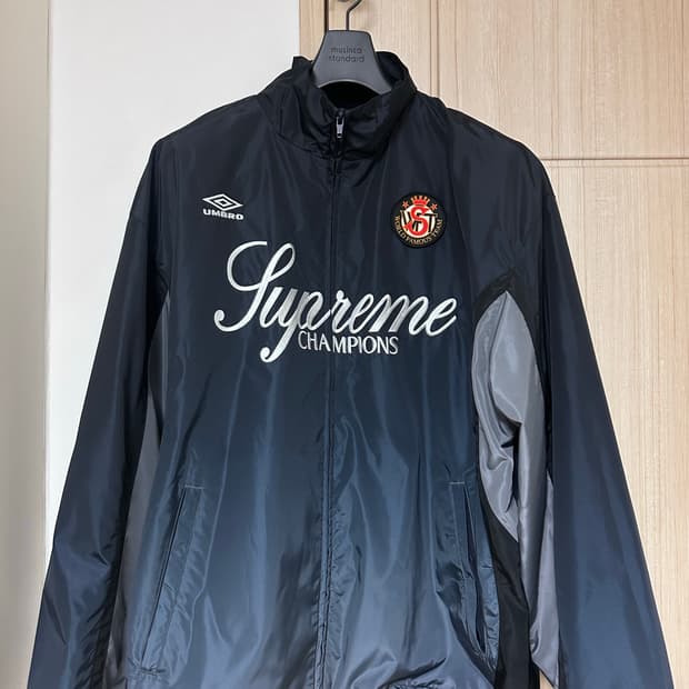 [M] 슈프림 엄브로 그라디언트 트랙자켓 블랙