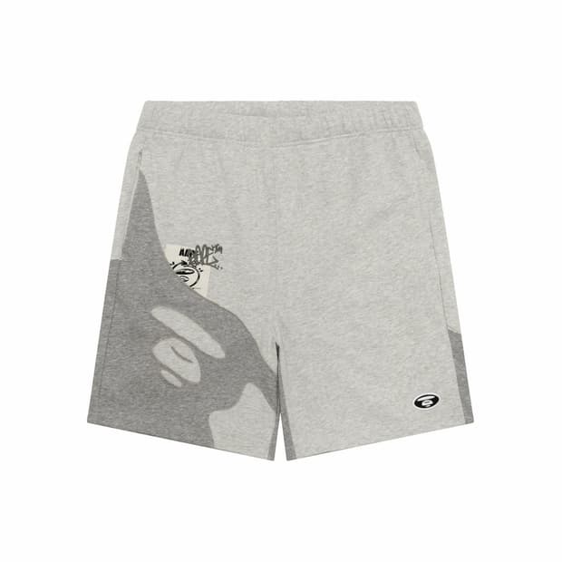 Aape Moonface 로고 스웻 쇼츠