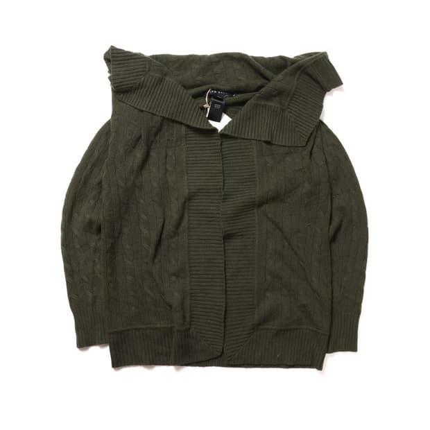 Ralph Lauren Cashmere Cable Knit Cardiga