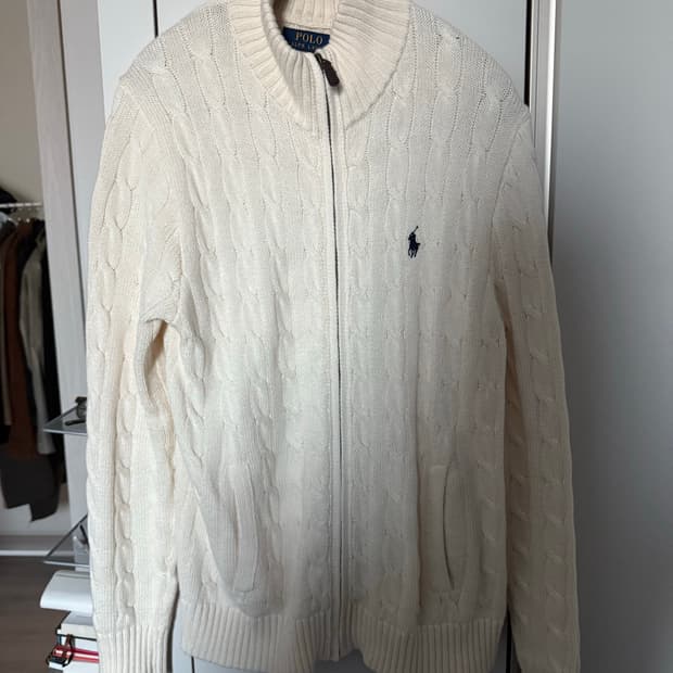 폴로 랄프로렌 니트 집업 M