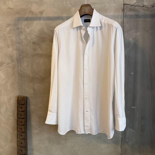 에르메네질도 제냐 드레스 셔츠 100