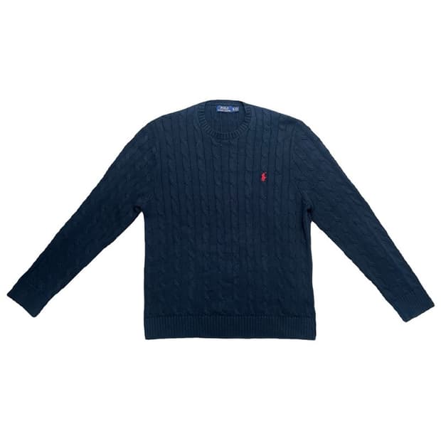 RALPH LAUREN 꽈배기 니트 XL TG