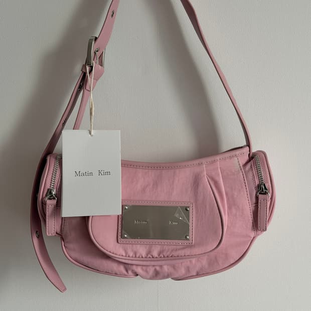 마뗑킴 마들렌 숄더백 _ 핑크