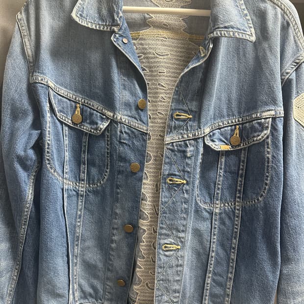 캐피탈 본 데님자켓 연청 48