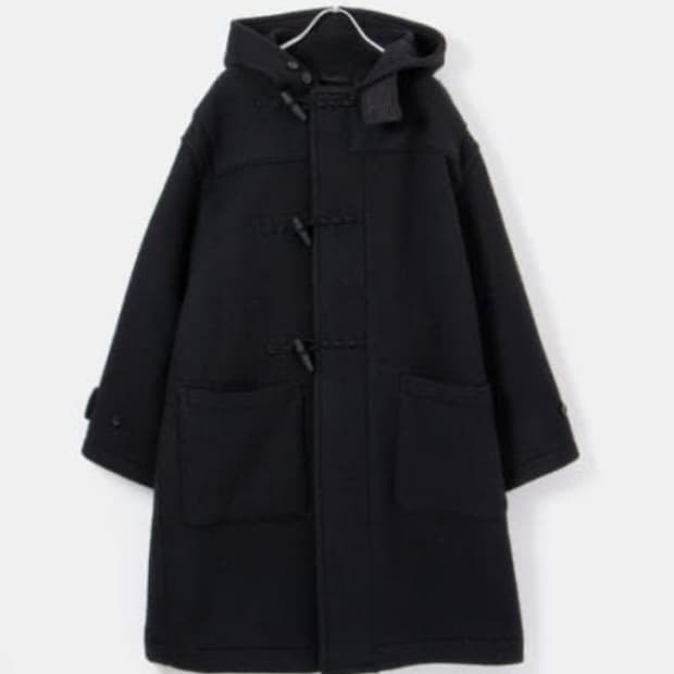 캡틴선샤인 블랙 더플코트 40