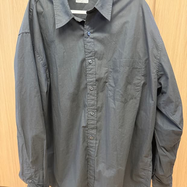 [XL] 애습 스테디셔츠 딥차콜