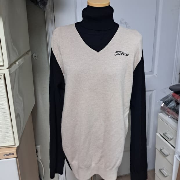 타이틀리스트 남성  캐시미어+모 니트 XL(105)