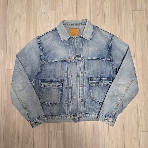  RRL 타입2 연청 데님 자켓 L