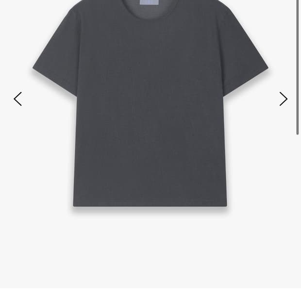 (구해요)Brev t-shirt (charcoal) 1사이즈