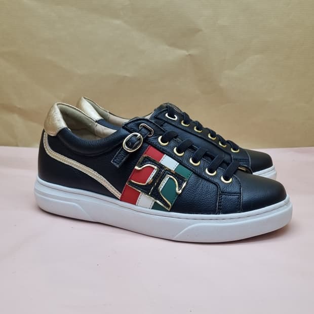 탠디 여성소가죽 스니커즈 240