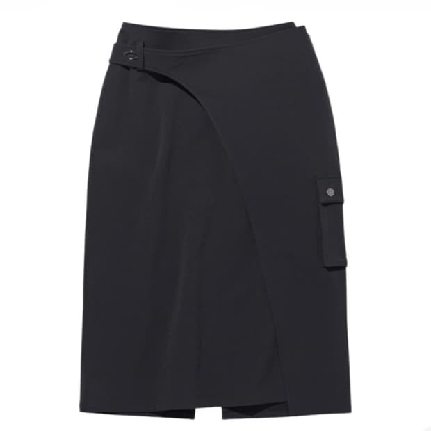 미스치프 카고 미디스커트 챠콜 원사이즈