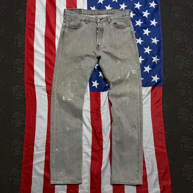[32]Levi's 501 Vintage Denim - 9