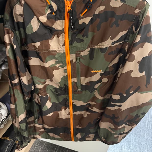 예스아이씨 카모 바람막이