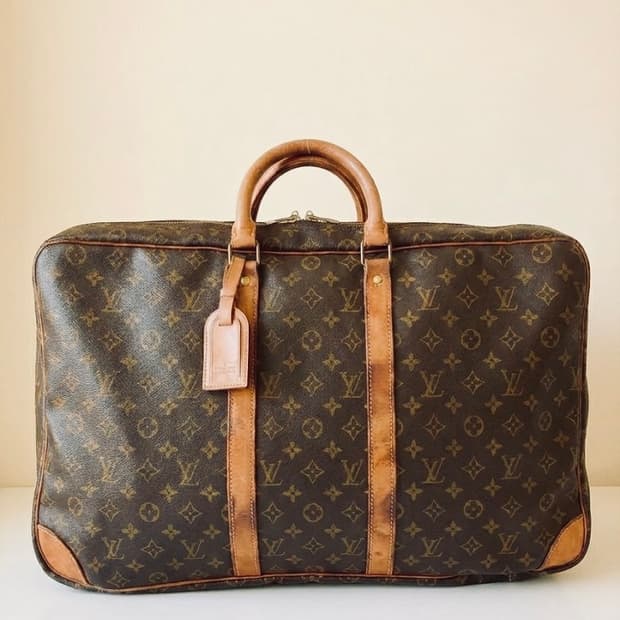 정품) 80년대 오리지널 루이비통 빈티지 여행가방 희귀 레어템
