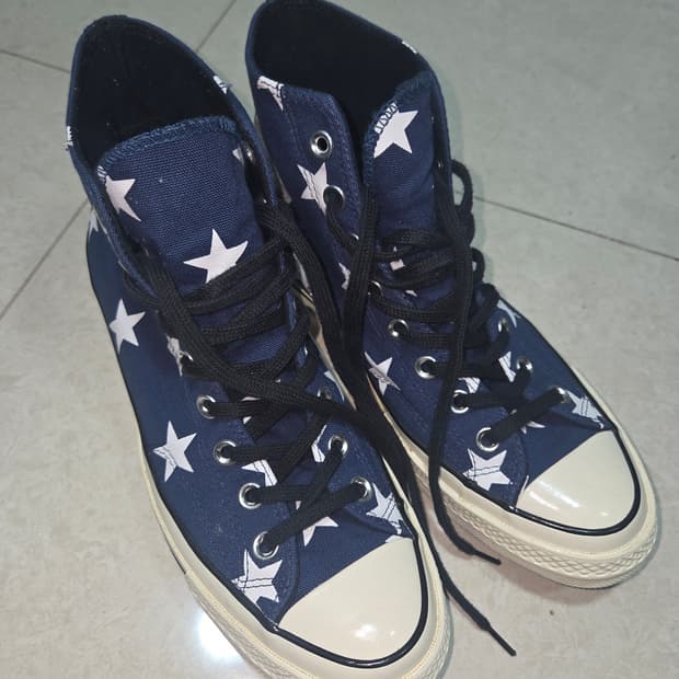 컨버스 70s 아카이브 프린트 별 하이 270mm