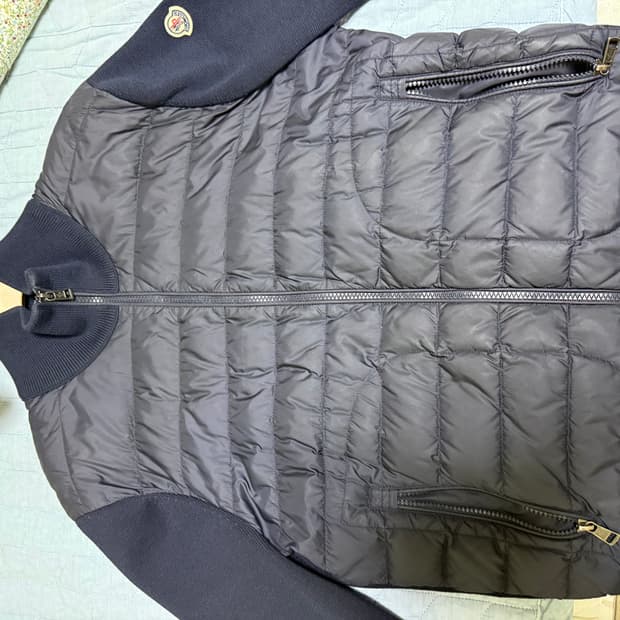 몽클레어 니트 패딩