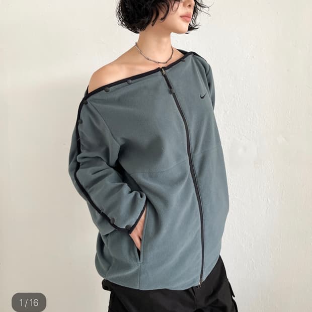 피린 업사이클링 나이키 아우터