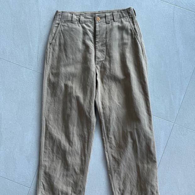 워드로브41 와이드 워크 팬츠 L