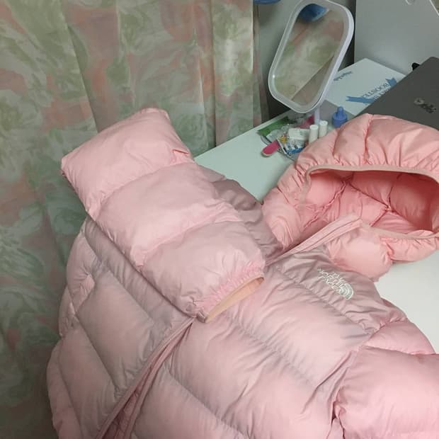 극레어 희귀매물 딸기우유 패딩 핀터깔 베이비베어 stc빈티지 진리빈티지