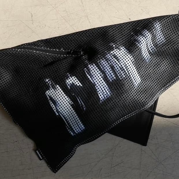 혜인서 메쉬 스카프 백