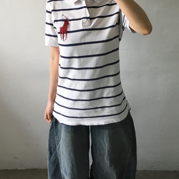폴로 랄프로렌 빅포니 스트라이프 피케티
