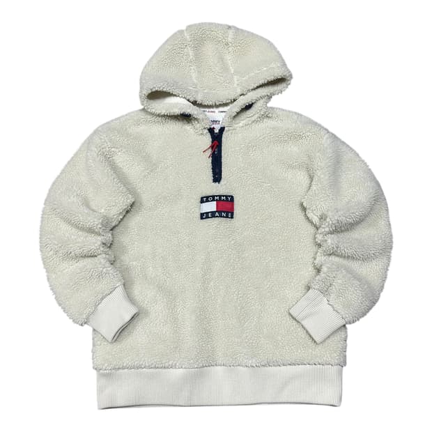 ✨ (바배) 타미 진스 뽀글이 쉐르파 후드 반집업 