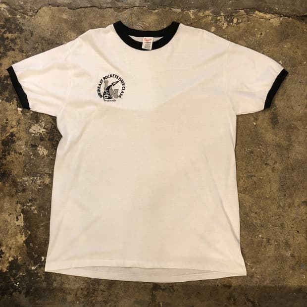 70s~90s Ringer T-shirt-XL
