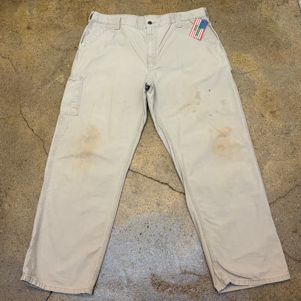 00s USA 빈티지 칼하트 싱글니 워크팬츠