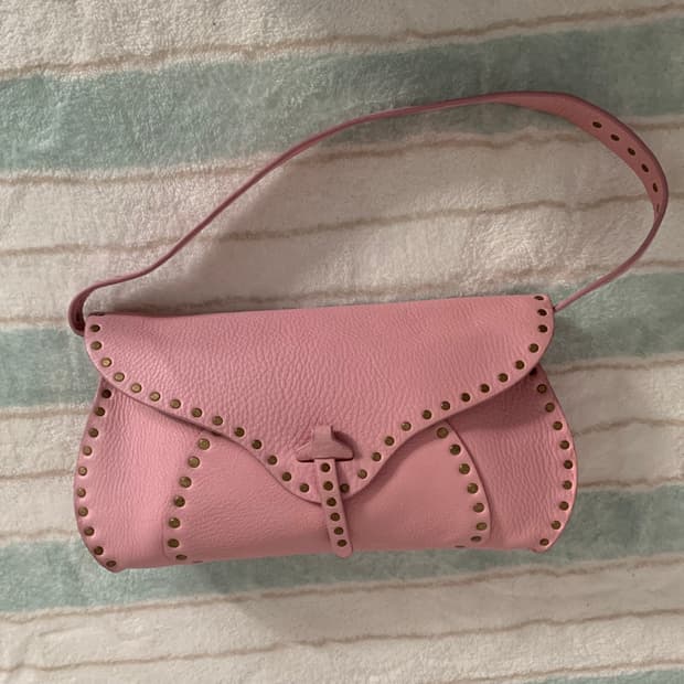 셀린느 레더 바게트백