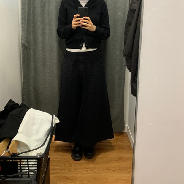 유니클로 브이넥 가디건 s