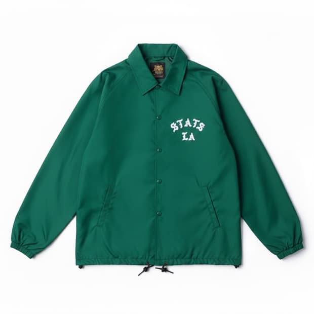 라스탯츠 코치자켓 2사이즈 그린