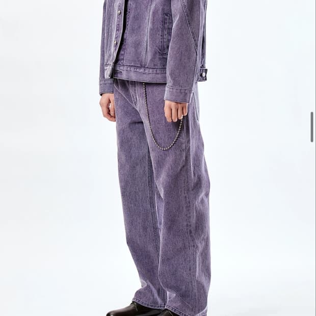 필로그램 피그먼트 퍼플 데님