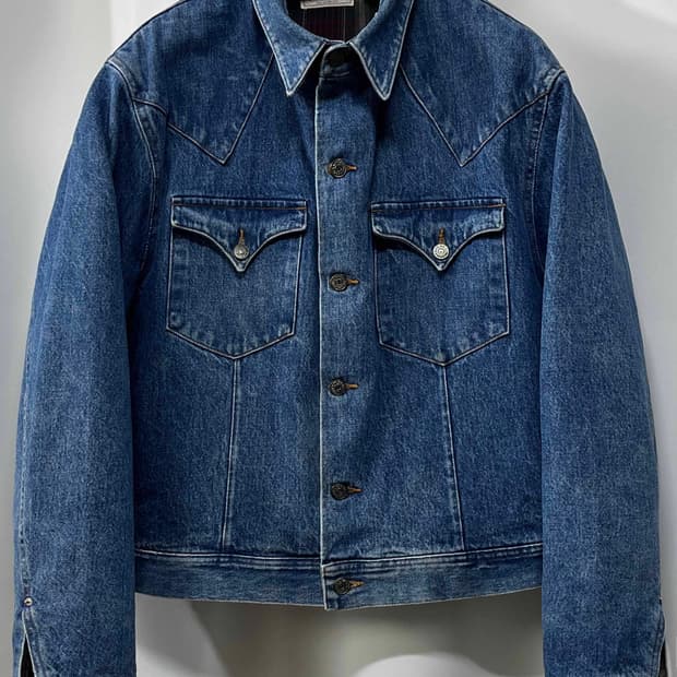 80's usa 폴로 랄프로렌 사우스 웨스턴 덩가리 데님 자켓