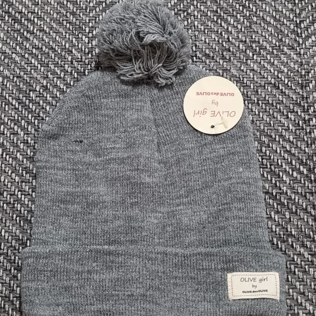 OLIVE girl by OLIVE des OLIVE — 그레이 비니