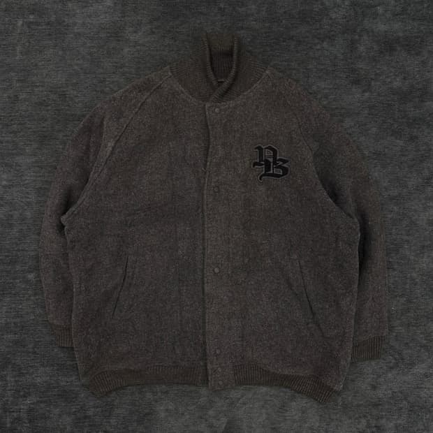 90s nothin but 오버사이즈 바시티 자켓