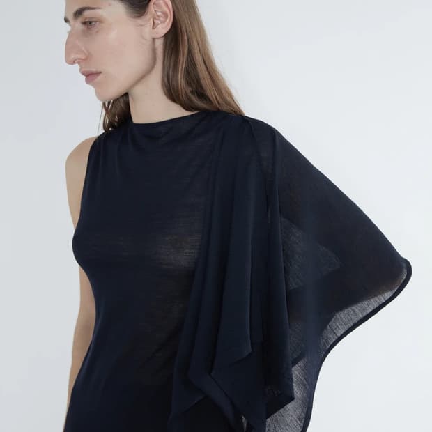 [S,M]팔로마울 Willy 슬리브 드레스/블랙