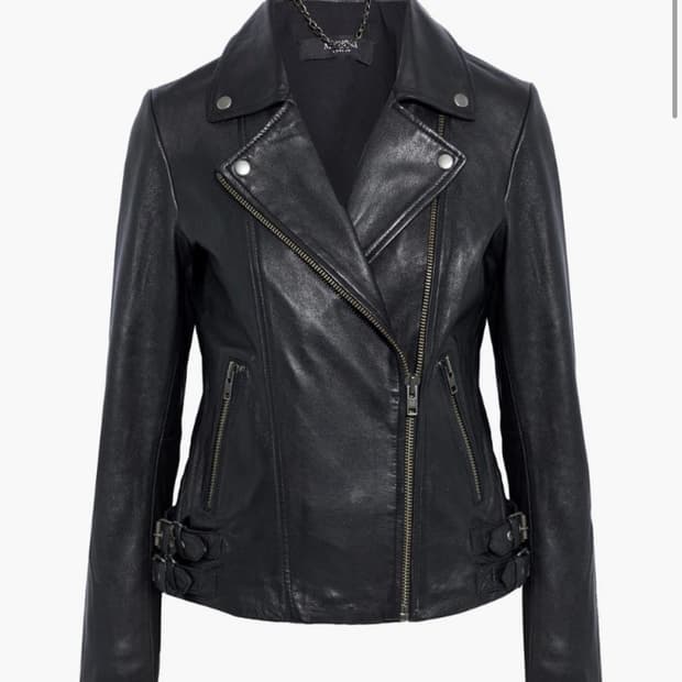 Muubaa  Lambskin 양가죽 100% 쇠맛 라이더 자켓