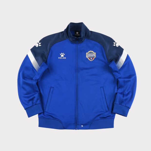 [M] 켈미 김천상무 지급용 트레이닝 자켓