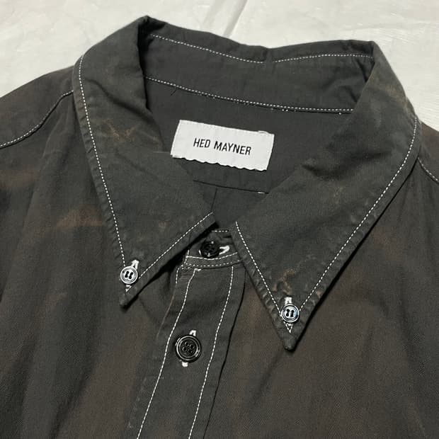 S) 헤드 메이너 버튼 다운 셔츠