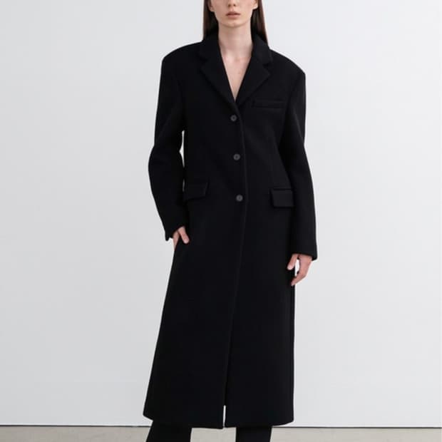 인사일런스 우먼 캐시미어 롱코트