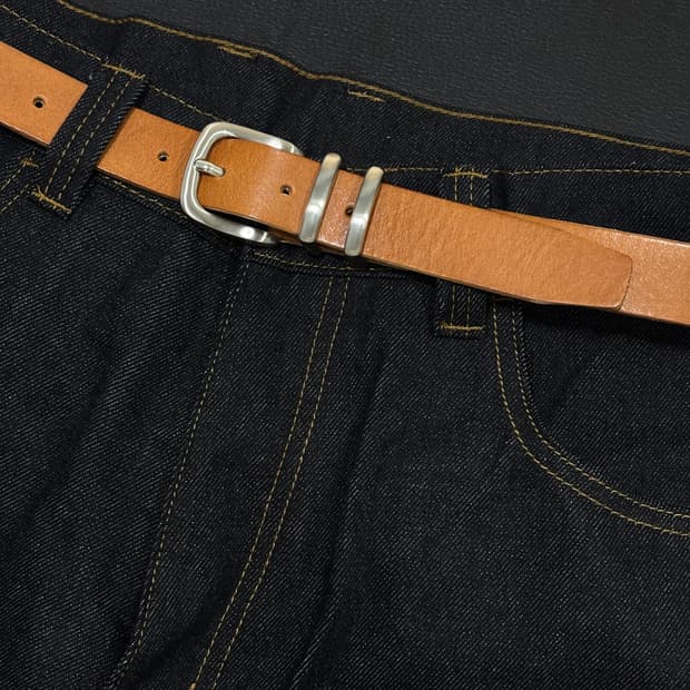 🌗 Double ring basic belt / 더블 링 웨스턴 벨트